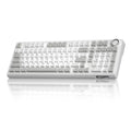 Teclado Mecânico SOLAKAKA Ki99 Pro RGB Wireless Tri-Mode Hot-Swap Gasket 99 Teclas 10000mAh