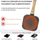 Frigideira Antiaderente com 3 Divisórias para Ovo Bacon Carne e Lanches