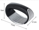 Espremedor de Alho Manual em Inox Premium Triturador Garlic Press Cozinha Resistente