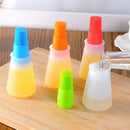 Pincel Culinário em Silicone Resistente ao Calor para Churrasco Massas e Cozinha