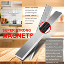 Suporte Magnético para Facas em Aço Inox 40cm e 50cm Organizador de Parede para Cozinha