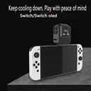 Cooler Externo para Nintendo Switch OLED Ventilador USB Turbo Sistema de Resfriamento Console