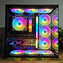 Cooler Fan 120mm ARGB Wovibo PWM 4Pin Silencioso para Gabinete e Radiador PC