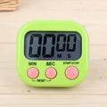 Timer Digital de Cozinha LCD com Ímã Temporizador Eletrônico Contagem Regressiva