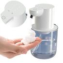 Dispenser Automático de Sabão 400ml com Sensor Infravermelho – Espuma/Gel, 4 Níveis, Recarregável, IPX5