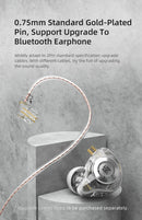 Fone de Ouvido KZ EDX Pro In-Ear HiFi com Graves Potentes – Monitor Gamer com Fio