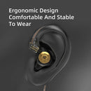 Fone de Ouvido KZ EDX Pro In-Ear HiFi com Graves Potentes – Monitor Gamer com Fio