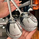 Concha de Servir em Aço Inox para Sopa Arroz Molhos com Cabo Térmico