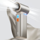 Ventilador Portátil JISULIFE Turbo 9000mAh com 100 Velocidades Display LED Ultra Potente