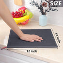 Kit 6 Panos de Limpeza Honeycomb Absorventes sem Fiapos para Cozinha e Vidros