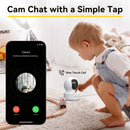 Câmera Pet WiFi 2K Boykeep 360° com Áudio Bidirecional Visão Noturna e App Monitoramento