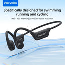 Fone de Ouvido Condução Óssea POLVCDG X9 32GB IPX8 – Bluetooth, À Prova D’Água, Esportivo, Open Ear