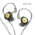 Fone de Ouvido KZ EDX Pro In-Ear HiFi com Graves Potentes – Monitor Gamer com Fio