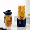 Liquidificador Portátil USB Double Cup com 6 Lâminas Mixer para Sucos e Smoothies