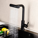 Torneira Gourmet Flexível para Cozinha Pull Out em Aço Inox Água Quente e Fria