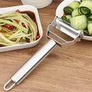 Descascador Multifuncional em Aço Inox para Legumes e Frutas Fatiador Profissional