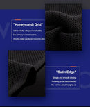 Kit 6 Panos de Limpeza Honeycomb Absorventes sem Fiapos para Cozinha e Vidros
