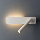 Arandela LED de Parede com Luz de Leitura 3W Rotação Direcionável para Cabeceira Quarto e Hotel