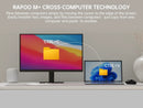 Mouse Sem Fio Rapoo MT760L/MT760M Bluetooth Multi-Mode 4000 DPI Ergonômico para até 4 Dispositivos