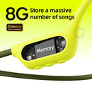 Fone de Ouvido Condução Óssea POLVCDG X9 32GB IPX8 – Bluetooth, À Prova D’Água, Esportivo, Open Ear