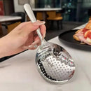 Concha de Servir em Aço Inox para Sopa Arroz Molhos com Cabo Térmico