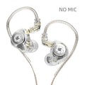 Fone de Ouvido KZ EDX Pro In-Ear HiFi com Graves Potentes – Monitor Gamer com Fio