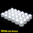 Vela LED Sem Chama com Bateria Luz Decorativa para Festa Casamento Aniversário e Decoração