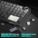 Teclado Mecânico SOLAKAKA Ki99 Pro RGB Wireless Tri-Mode Hot-Swap Gasket 99 Teclas 10000mAh