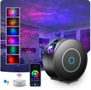 Projetor Estrelado Smart WiFi Tuya LED RGB com Controle por App e Voz Luz Galaxy Ambiente