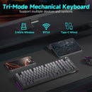 Teclado Mecânico SOLAKAKA Ki99 Pro RGB Wireless Tri-Mode Hot-Swap Gasket 99 Teclas 10000mAh