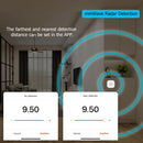 Sensor de Presença Humana ZigBee WiFi MmWave Tuya Smart com Detecção de Movimento, Luz e Distância