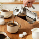 Cafeteira French Press 1000ml com Filtro Vidro Resistente e Aço Inox