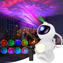 Projetor Astronauta Galaxy LED com Bluetooth Caixa de Som Luz Estrelas Quarto Infantil Decoração
