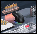 Mouse Gamer Attack Shark X11 Wireless Tri-Mode RGB 22000 DPI Sensor PAW3311 com Dock Magnético