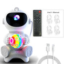 Projetor Astronauta Galaxy LED com Bluetooth Caixa de Som Luz Estrelas Quarto Infantil Decoração