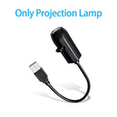 Projetor LED USB 5V Tema Planetário/Halloween Luz Noturna Decorativa para Teto com Projeção Ambiente