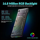 Teclado Mecânico SOLAKAKA Ki99 Pro RGB Wireless Tri-Mode Hot-Swap Gasket 99 Teclas 10000mAh