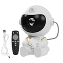 Projetor Astronauta Galaxy LED com Bluetooth Caixa de Som Luz Estrelas Quarto Infantil Decoração