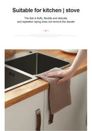 Kit 6 Panos de Limpeza Honeycomb Absorventes sem Fiapos para Cozinha e Vidros