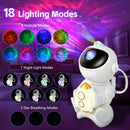 Projetor Astronauta Galaxy LED com Bluetooth Caixa de Som Luz Estrelas Quarto Infantil Decoração