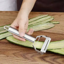 Descascador Multifuncional em Aço Inox para Legumes e Frutas Fatiador Profissional