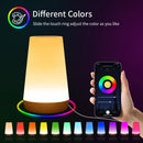 Luminária Smart WiFi Tuya RGB Touch LED Abajur Inteligente com Controle por App Alexa Google Home
