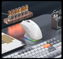 Mouse Gamer Attack Shark X11 Wireless Tri-Mode RGB 22000 DPI Sensor PAW3311 com Dock Magnético