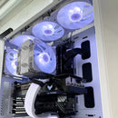 Cooler Fan 120mm ARGB Wovibo PWM 4Pin Silencioso para Gabinete e Radiador PC