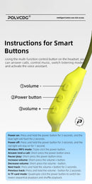 Fone de Ouvido Condução Óssea POLVCDG X9 32GB IPX8 – Bluetooth, À Prova D’Água, Esportivo, Open Ear