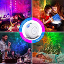 Projetor Estrelado Smart WiFi Tuya LED RGB com Controle por App e Voz Luz Galaxy Ambiente