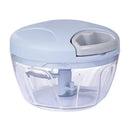 Triturador Manual de Alimentos 500ml ou 900ml Processador de Alho Cebola Carne e Legumes