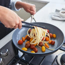 Pegador 2 em 1 com Espátula de Nylon Virador para Ovo Carne Panqueca e Grelhados