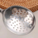 Concha de Servir em Aço Inox para Sopa Arroz Molhos com Cabo Térmico