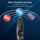 Controle Remoto Smart para TV LG AN-MR20GA com Voz e Ponteiro Compatível com Diversos Modelos